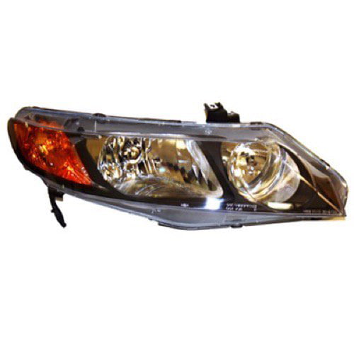 GO-PARTS Replacement for 2006 - 2008 Honda Civic Front Headlight ...