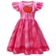 thumbnail image 5 of Smiling Critters Catnap Vestido para niñas pequeñas Ropa para el día del perro y la siesta para gatos Disfraz de cosplay para niños Vestido casual de verano con mangas abullonadas + Bolsa, 5 of 5