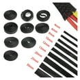 thumbnail image 6 of Black Nylon Mesh Tube PET Wire Sleeving Spirals Wrapping Expandable Insulated Tight Cable Sleeve, 6 of 6