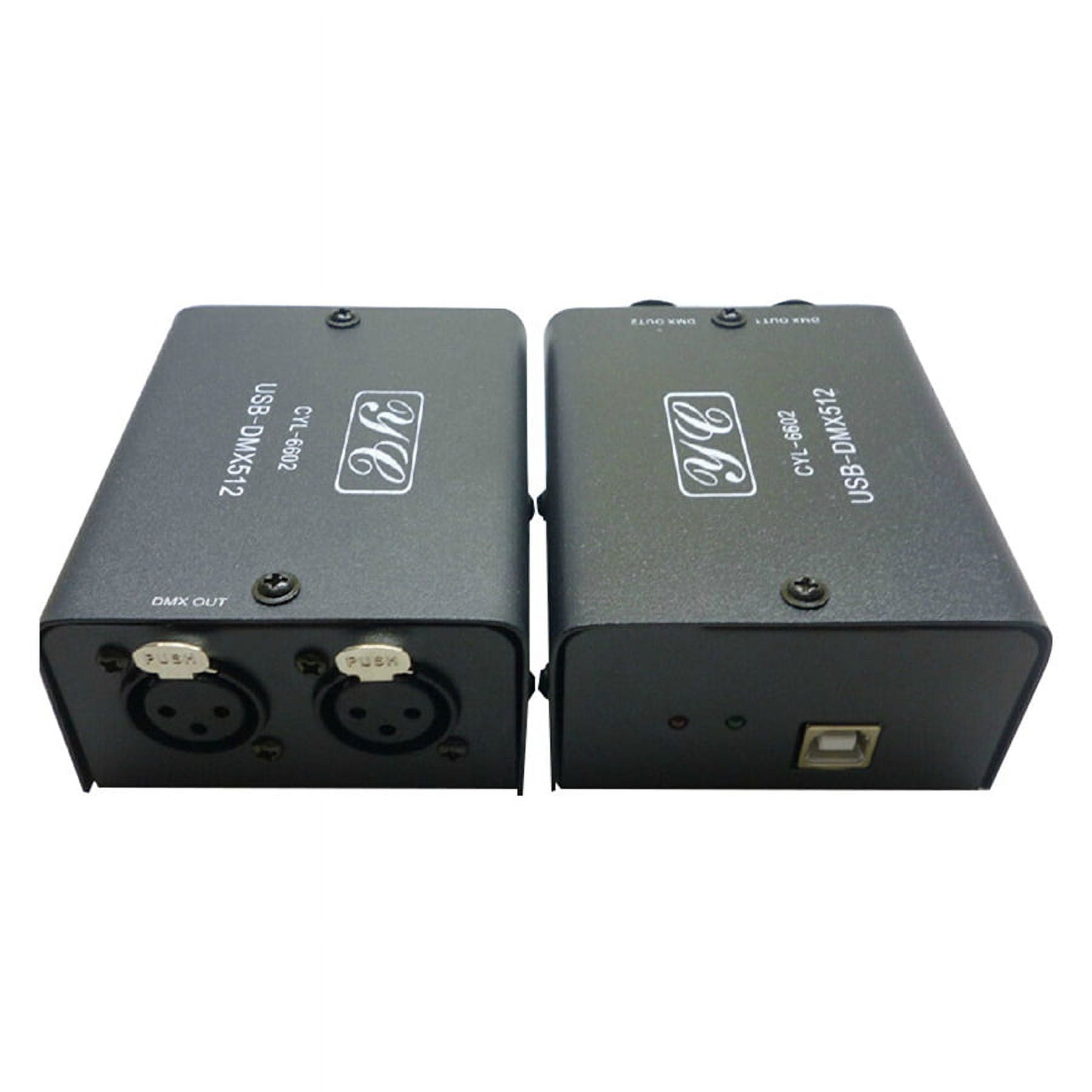 512-Channel USB To DMX512 LED Lights Stage Lighting Controller Lighting Controller Mini Decoder