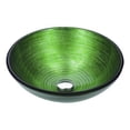 thumbnail image 4 of ANZZI Posh Glass Circular Vessel Bathroom Sink, 4 of 5