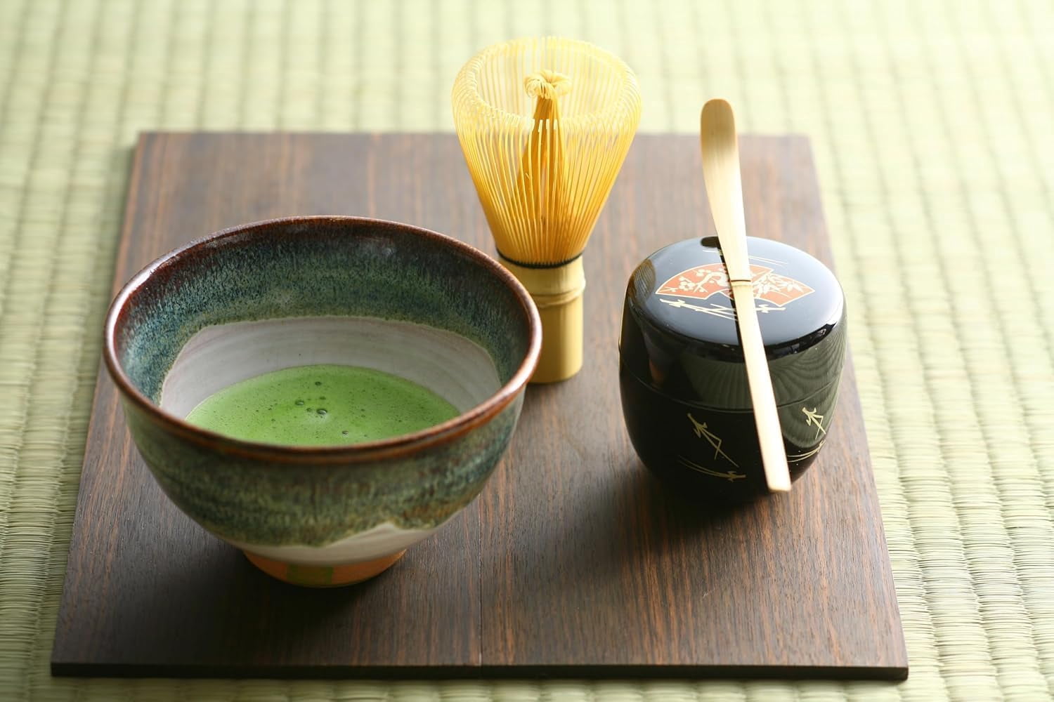ITOHKYUEMON Kyoto Uji First-Harvest Ceremonial Grade Matcha Green Tea Powder – Authentic Japanese Uji, Japan (20 g / 0.7 oz) – Tenjo 20 (Grade 3)