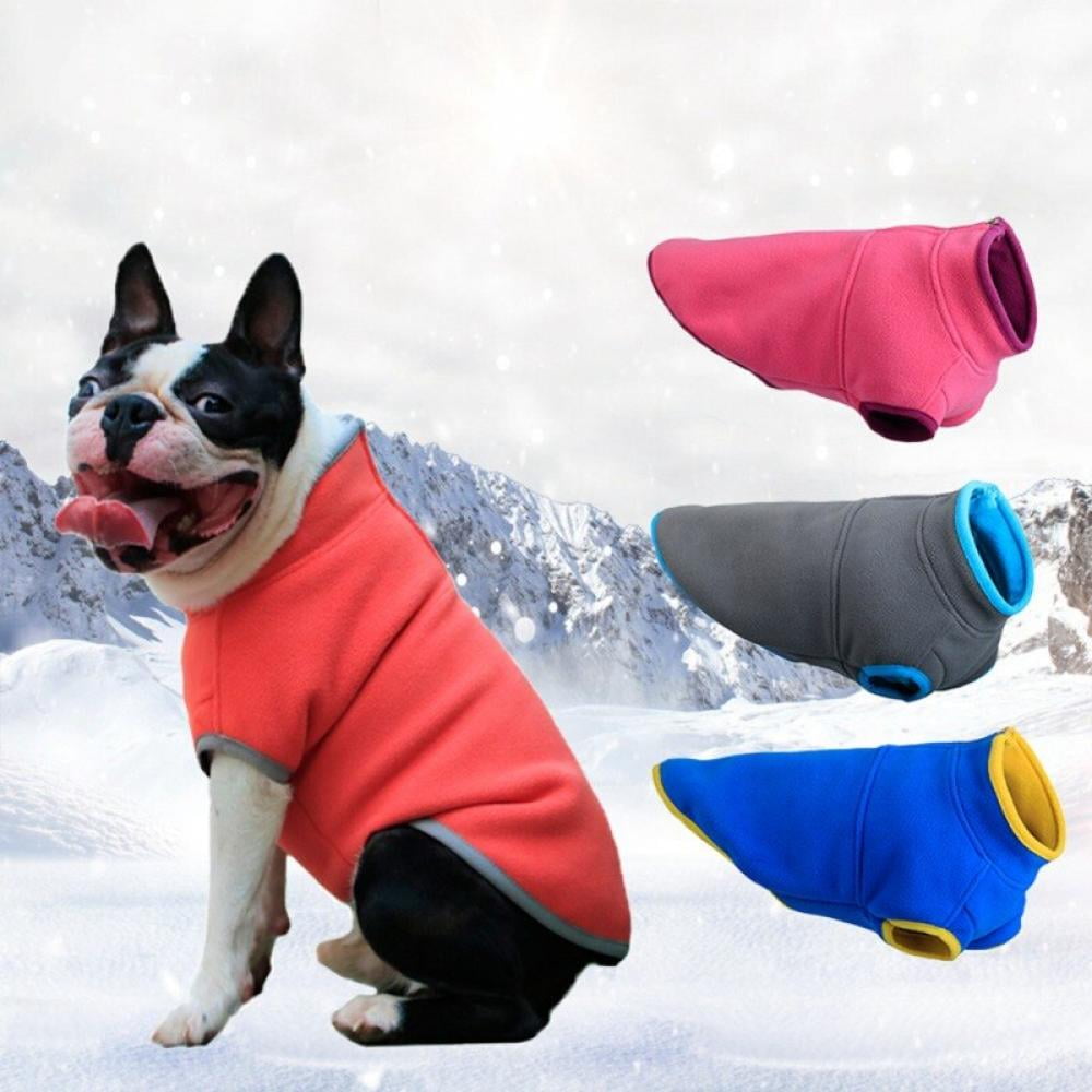 Brand promotion!!Winter Fleece Pet Dog Clothes Puppy Clothing French Bulldog Coat Pug Costumes Jacket For Dogs Chihuahua Vest Ropa Para - Walmart.com