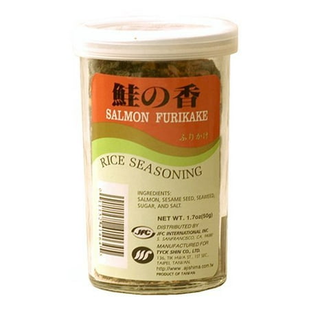 JFC Salmon Furikake Rice Seasoning 1.7-Ounce Jars (Pack of