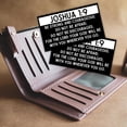 thumbnail image 5 of Joshua 1:9 Bible Verse Wallet Cards 30pk 3.5x2 Bulk Minimalist Black White Be Strong and Courageous Pocket Encouragement Girls Church Members Teens Hand Out, 5 of 5