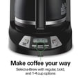 thumbnail image 5 of 12 Cup Programmable Coffee Maker, Drip Coffee Machine, Nonstick Hot Plate, Brew Pause, 60 Ounces Capacity, 5 of 9