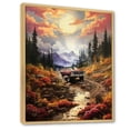 thumbnail image 2 of Designart "Mountain Majesty Yellow Pickup Truck" Pickup Truck Floater Framed Canvas Print, 2 of 7