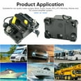 thumbnail image 5 of Minxio Waterproof Car Circuit Breaker Fuse Reset 30-300 Amp 12V-48V DC Car Boat Auto,40A, 5 of 7
