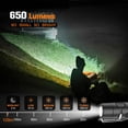 thumbnail image 4 of Llavero con linterna TUNENGE, recargable, 650 lúmenes, color negro, 4 of 7