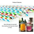 thumbnail image 7 of Artrylin Disposable Paper Drinking Straws, Disposable Colored Paper Straws 100pcs Assorted Colors 100% Biodegradable, 7 of 7