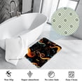 thumbnail image 3 of Note Polyester Non-Slip Area Rug Floor Mats – Machine Washable Office Mat, 3 of 6