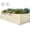 Cream White-6x3x2FT, variant on Dextrus 6x3x2ft Galvanized Raised Garden Bed Kit with Support Rod & Gloves, Outdoor Patio Planter for Vegetables Flowers Plants, Cream White