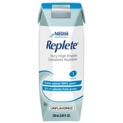 Nestle Replete Tube Feeding Formula Unflavored 250 mL Carton 24 Ct