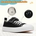 thumbnail image 2 of Toddler Shoes for Girls Boys Low Top Kids Canvas Sneakers Classic Adjustable Strap Casual Shoes Comfy Fashion Running Walking Sneaker Indoor Outdoor, 2 of 6