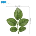 thumbnail image 2 of Uxcell 4.72x3.94" Artificial Silk Rose Leaf, 40 Pcs Artificial Greenery Fake Leaves Fake Crafts for DIY Wedding Bouquets, 2 of 6