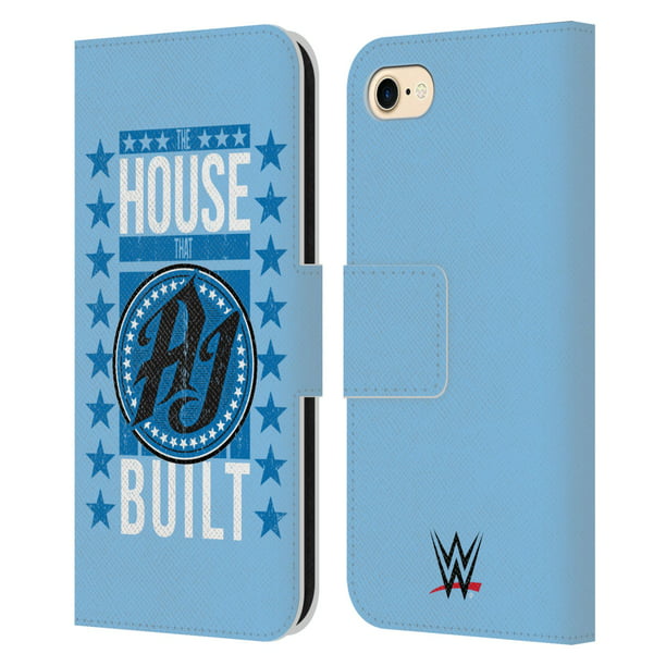 Head Case Designs Officially Licensed WWE 2017/18 Superstars 3 The House That AJ Styles Built Leather Book Wallet Case Cover Compatible with Apple ...
