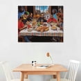 thumbnail image 2 of GOSMITH  Hip Hop Music Rapper Star Legend The Last Supper Poster Decorative Painting Canvas Wall Art Living Room Posters Bedroom Painting, 2 of 4