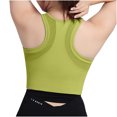 thumbnail image 3 of ZyeKqe Plus Size Zip Front Sport Bras for Women Racerback High Support Workout Bras Wireless Full Coverage Yoga Bras, 3 of 3
