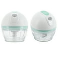 thumbnail image 1 of Mini Picadora De Alimentos Eléctrica, Picadora Eléctrica De Ajo De 160ml, Picadora De Alimentos Con Carga USB Para Verduras, Frutas, Carne Y Alimentos Para Cocina, 1 of 8