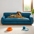 thumbnail image 6 of Jakoola 51" Extra-Large Pet Bed Couch, Big Dog Sofa for Large and Oversized Dogs, 43.5" Seat Width, Blue, 6 of 11