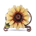 thumbnail image 2 of Table Paper Rack,Vintage Iron Art Flower Tissue Holder Tissue Dispenser World-Class Design, 2 of 11