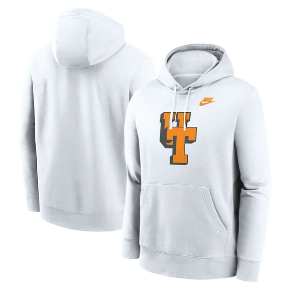 Men's Nike White Tennessee Volunteers Vault Block Pullover Hoodie