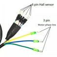 thumbnail image 5 of 2PCS E-bike Motor Extension Cable 9 Pin Male For Front Rear Wheel Hub Motors TAPDRA Spare Part, 5 of 9