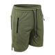 thumbnail image 4 of Pantalones de gimnasio ajustados para hombre - Poliéster elástico para correr - Ligeros y transpirables - Entrenamientos de verano, S-XXL, 4 of 5