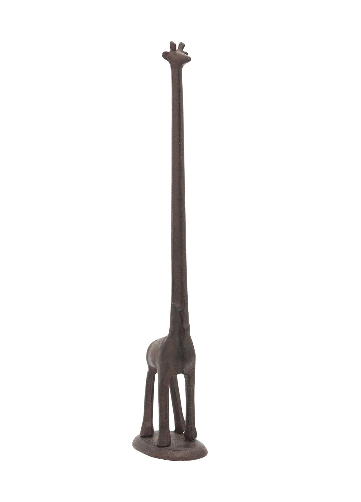 Giraffe Cast Iron Paper Towel Holder Retro Free Standing Toilet Paper