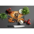 thumbnail image 3 of Carolines Treasures DAC1028LCB 15 x 12 in. Briard Fall Glass Cutting Board - Large, 3 of 5