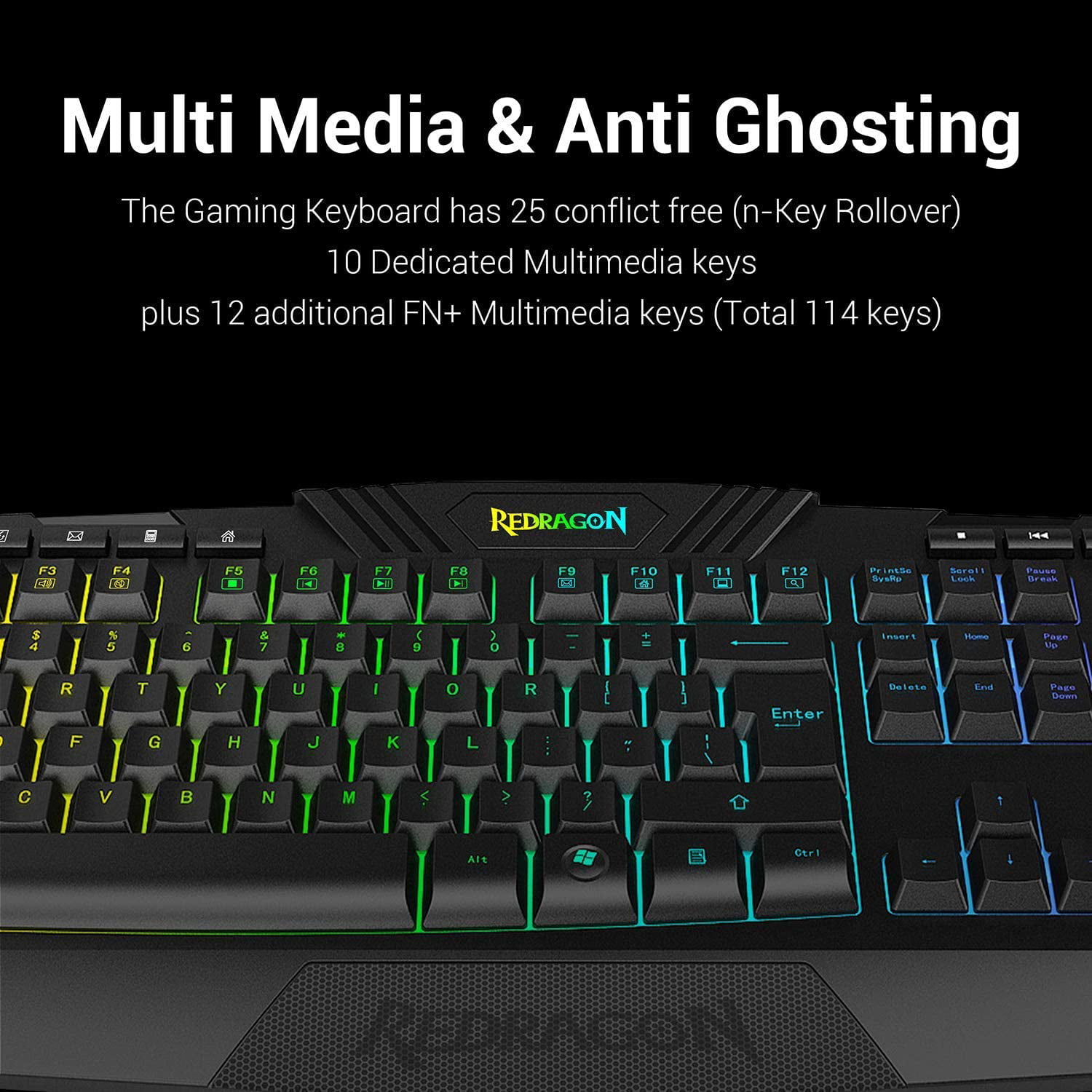 Redragon S101 Wired Gaming Keyboard and Mouse Combo RGB Backlit 