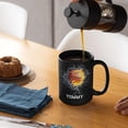 thumbnail image 3 of Personalized Basketball Coffee Mug - Gift for Sports Lovers, Custom Cup With Name, Ceramic 15oz, Customized Fan Black Cup, 3 of 7