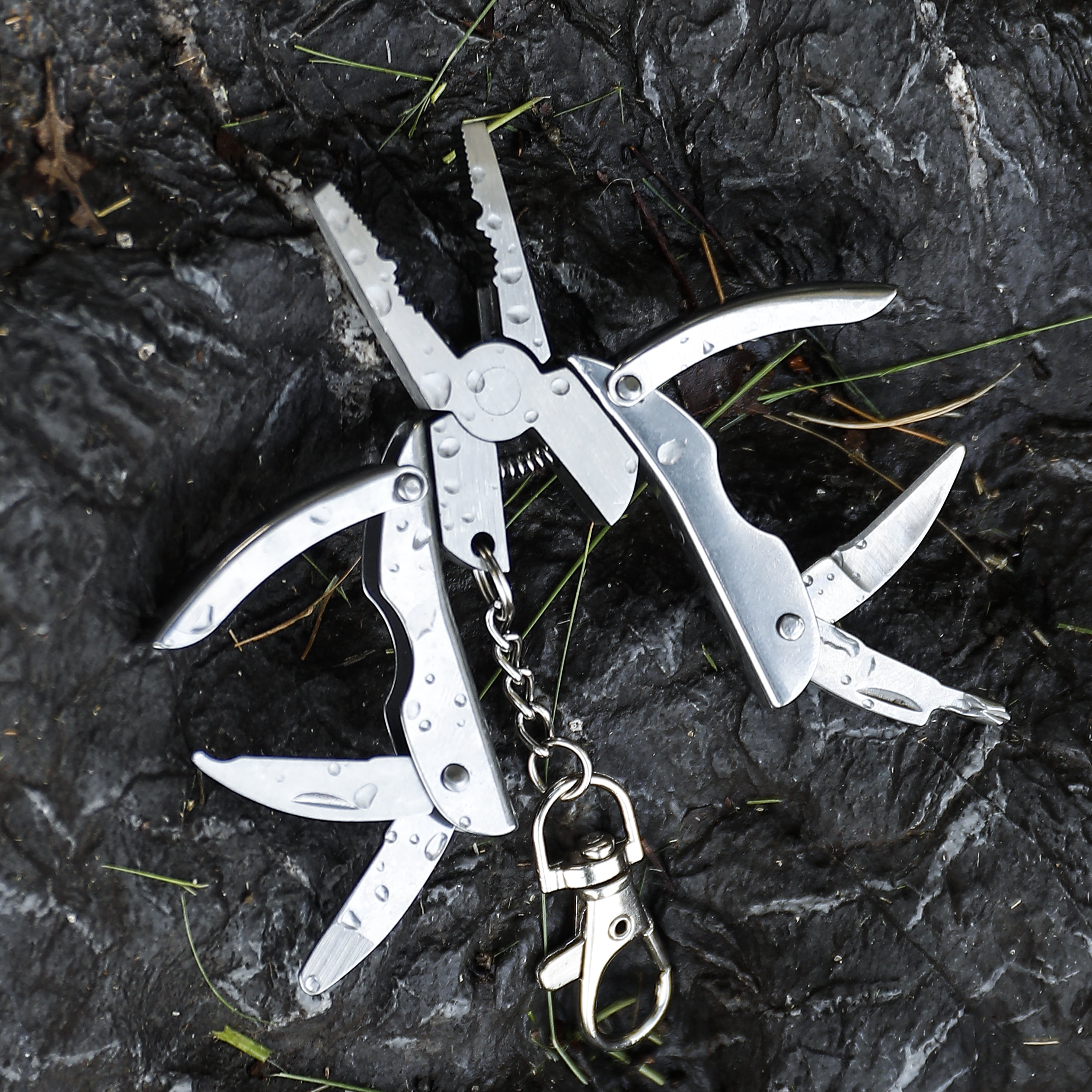 Realtree 6 Piece Angler Combo Fishing Pliers and Tool Kit
