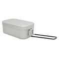 thumbnail image 2 of Camping Bento Box Tin Aluminum Alloy Camping Lunch Box with Steaming Rack for  Camping Hiking Backpacking Traveling, 2 of 7