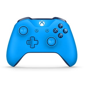 Microsoft Xbox One Bluetooth Wireless Controller, Blue, (Best Bluetooth Dongle For Xbox One Controller)
