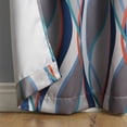 thumbnail image 5 of Mainstays Grommet Top Blackout Curtain Panel, 1 Panel, Blue Helix, 40" W x 84" L, 5 of 7