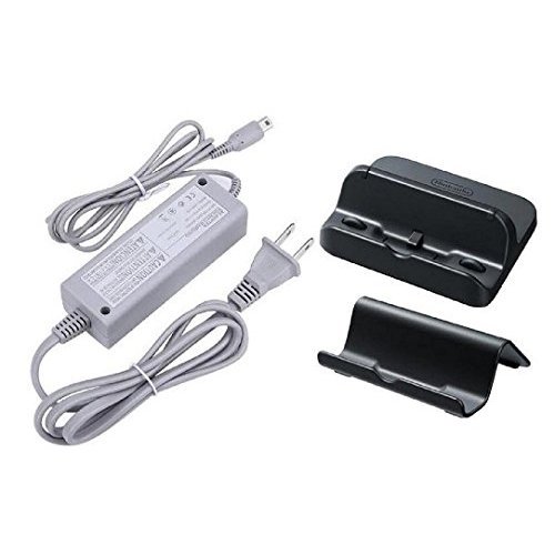 Restored Set Of 3 Power AC Charger Adapter For Nintendo Wii U Game Pad