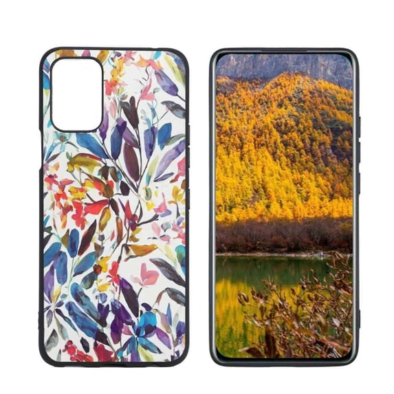 Colorful-53 Phone Case, Degined for LG K53 Case Men Women, Flexible Silicone Shockproof Case for LG K53