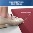thumbnail image 4 of Bxaolu 1/2 Inch Thick Kitchen Mats for Floor, Kitchen Rug for Standing Desk, Non-Slip, Thicker, Stain Resistant, Comfort Anti Fatigue Floor Mat for Home, Kitchen, Office - (Red,17.3" x 28"), 4 of 7