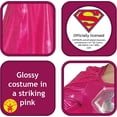 thumbnail image 5 of DC Comics Pink Supergirl Costume for Kids by Rubies, Girls Small, 5 of 7
