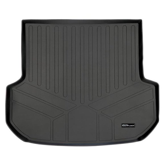 Smartliner SD0209 All Weather Custom Fit Trunk Floor Mat Cargo Liner - 5 Passenger Model Only for 2016-2019 Kia Sorento, Black