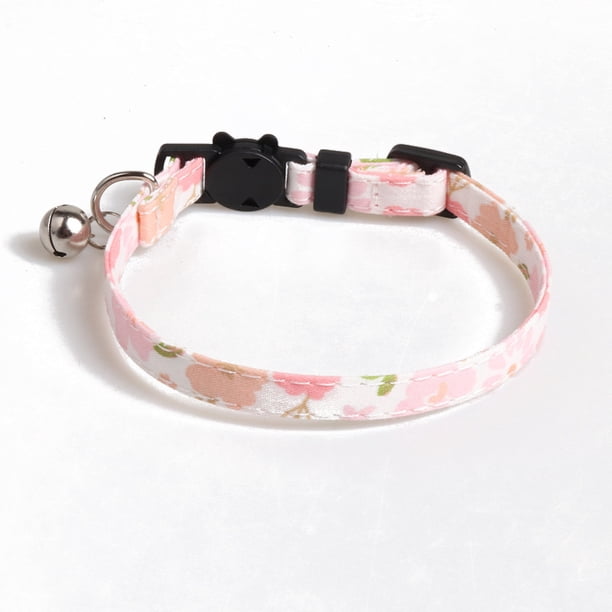 Zhuge Collar para gatos con hebilla ajustable, de seguridad, suave, para perros pequeños o gatos, A36
