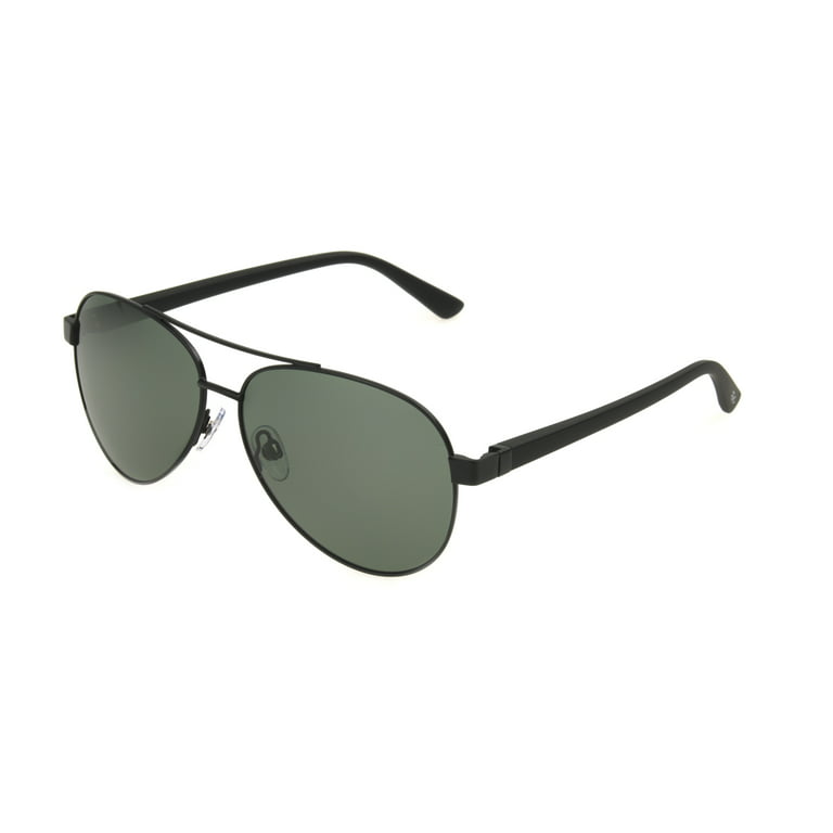 Men's Aviator Metal Sunglasses - Goodfellow & Co™ Black