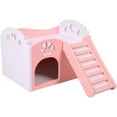 thumbnail image 3 of Hamster House, High-density Ecological Wood Castle with Two Layers Stair Design, 3 of 3