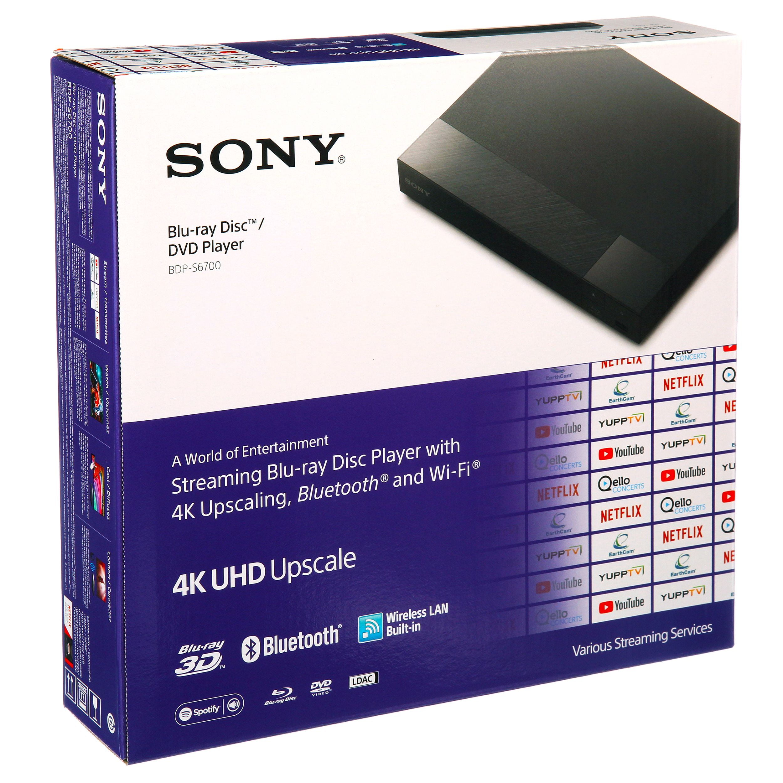 Sony 4K Upscaling 3D Streaming Bluray Disc Player BDPS6700 eBay