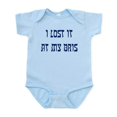 

CafePress - Lost It At My Bris Infant Bodysuit - Baby Light Bodysuit Size Newborn - 24 Months
