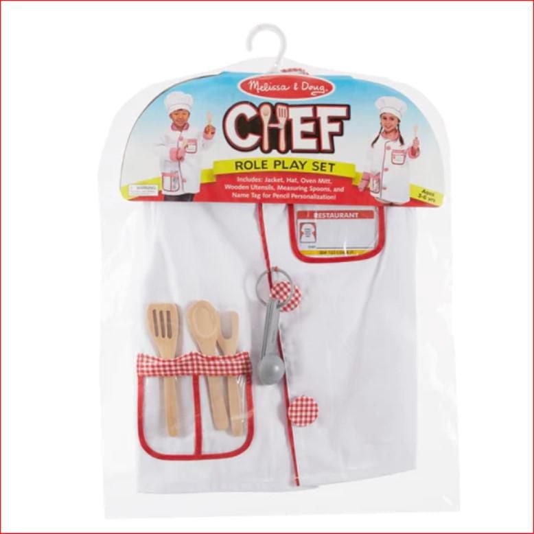 Ensemble de costumes de jeu de rôle Melissa & Doug Chef