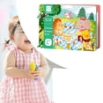 thumbnail image 1 of Libro de pegatinas interactivas Desarrollar inteligencia Educación temprana Libro de lágrimas, 1 of 8