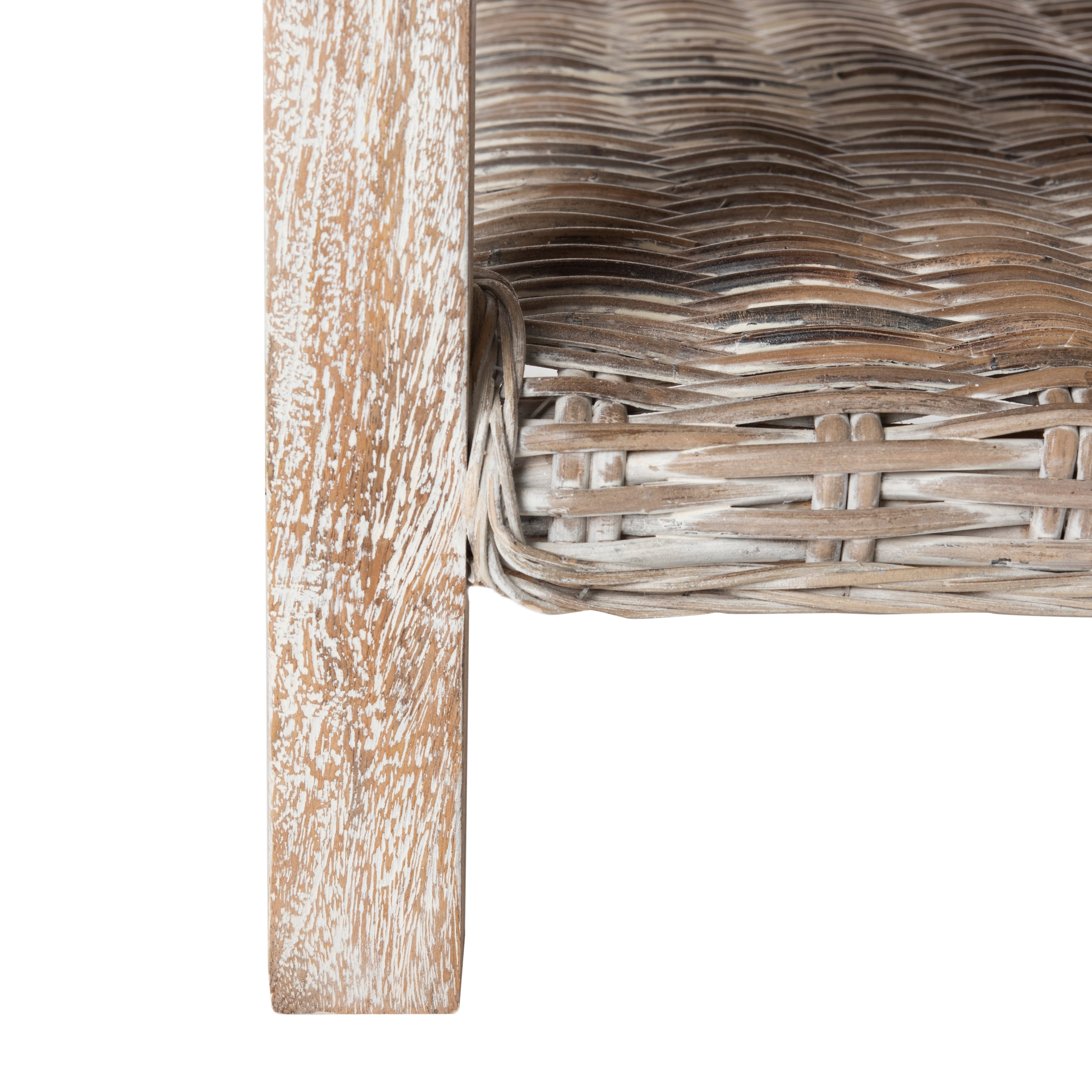 SAFAVIEH Minerva Coastal Coffee Table, Natural White