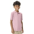 thumbnail image 5 of Classroom School Uniforms Adult Short Sleeve Interlock Polo CR891, 5 of 7